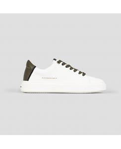 ALEXANDER SMITH Sneakers London Uomo Bianco Militare ALBALDM9010WMT