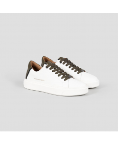 ALEXANDER SMITH Sneakers London Uomo Bianco Militare ALBALDM9010WMT