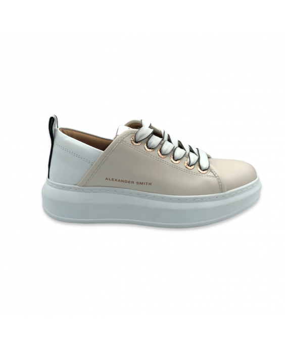 ALEXANDER SMITH Sneakers Wembley Donna Crema Bianco ASAWE2D07CWT