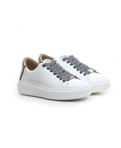 ALEXANDER SMITH Sneakers London Donna Bianco Argento scuro ALBALDW8250WDV