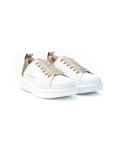 ALEXANDER SMITH Sneakers Wembley Donna Bianco Nude ASAUE2D30WNU