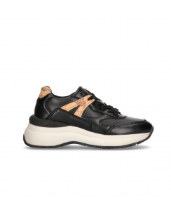 ALVIERO MARTINI Sneakers Donna Nero Mappa geo N1683 - 0193