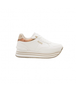 ALVIERO MARTINI Sneakers Platform Donna Bianco Geo Beige N2155 0289-X013