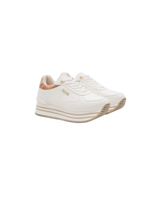 ALVIERO MARTINI Sneakers Platform Donna Bianco Geo Beige N2155 0289-X013