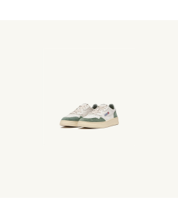 AUTRY Sneakers Medalist Low Uomo Bianco Verde militare AULM - GS29
