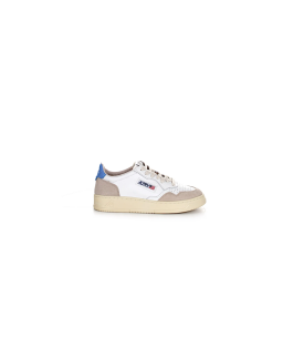 AUTRY Sneakers Medalist Low Uomo Bianco Turchese AULM - LS55