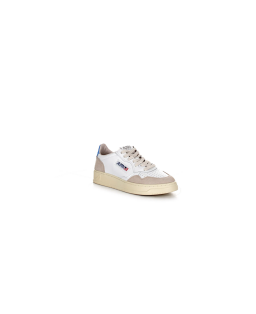 AUTRY Sneakers Medalist Low Uomo Bianco Turchese AULM - LS55