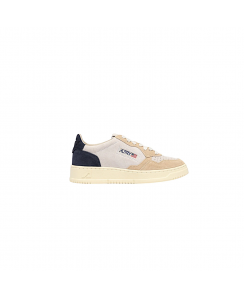 AUTRY Sneakers Medalist Low Uomo Bianco Sabbia Blu AULM - TS29