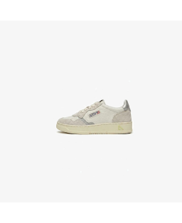 AUTRY Sneakers Medalist Low Donna Bianco Grigio AULW - HE04