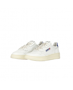 AUTRY Sneakers Medalist Low Donna Bianco Blu AULW LL63
