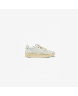 AUTRY Sneakers Medalist Low Donna Bianco Rosa AULW - SK02