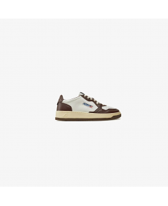 AUTRY Sneakers Medalist Low Donna Bianco Marrone AULW - WB46