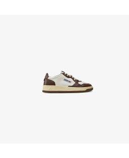 AUTRY Sneakers Medalist Low Donna Bianco Marrone AULW - WB46