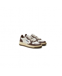 AUTRY Sneakers Medalist Low Donna Bianco Marrone AULW - WB46