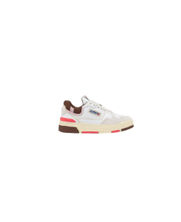 AUTRY Sneakers Clc Low Donna Bianco Rosa Marrone ROLW - MM35