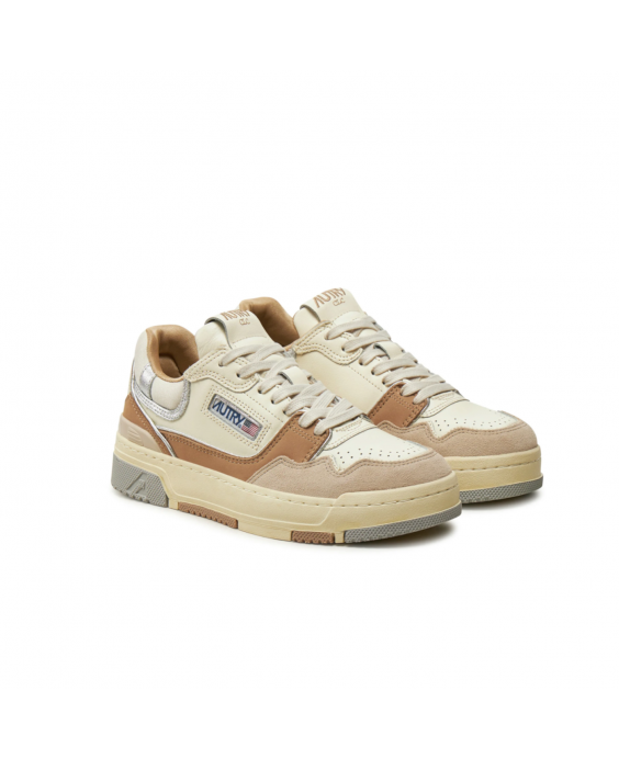 AUTRY Sneakers Clc Low Donna Naturale Argento ROLW - UN05 AUTRY Sneakers Clc Low Donna Naturale Argento ROLW - UN05