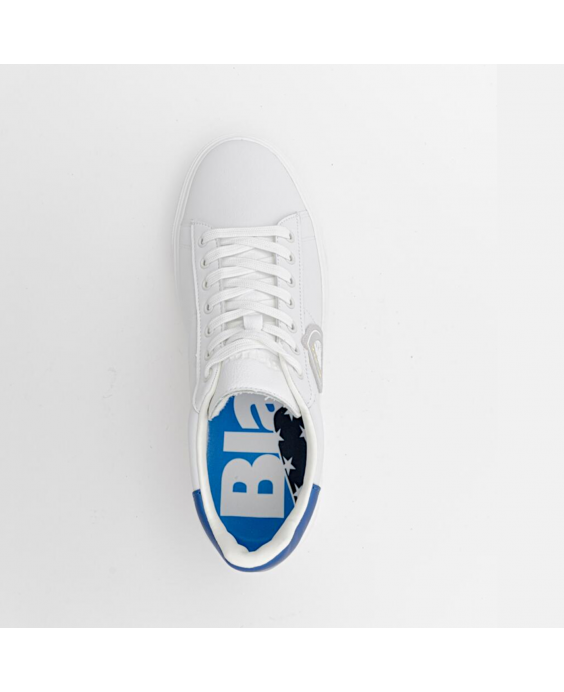 BLAUER Sneakers Buck02 Uomo Bianco Royal S4BUCK02-LES