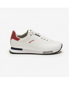 BLAUER Sneakers Dexter01 Uomo Bianco Rosso Blu navy S4DEXTER01-RIP