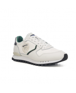 BLAUER Sneakers Dixon02 Uomo Bianco Verde S4DIXON02-NYL