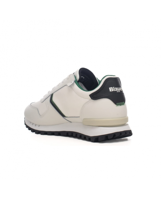 BLAUER Sneakers Dixon02 Uomo Bianco Verde S4DIXON02-NYL