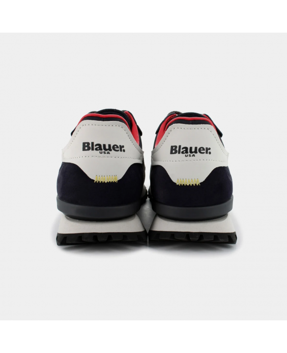 BLAUER Sneakers Dixon02 Uomo Blu navy Rosso S4DIXON02-NYS