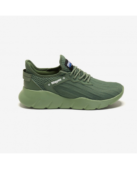 BLAUER Sneakers Huletto01 Uomo Verde S4HULETTO01-KNI