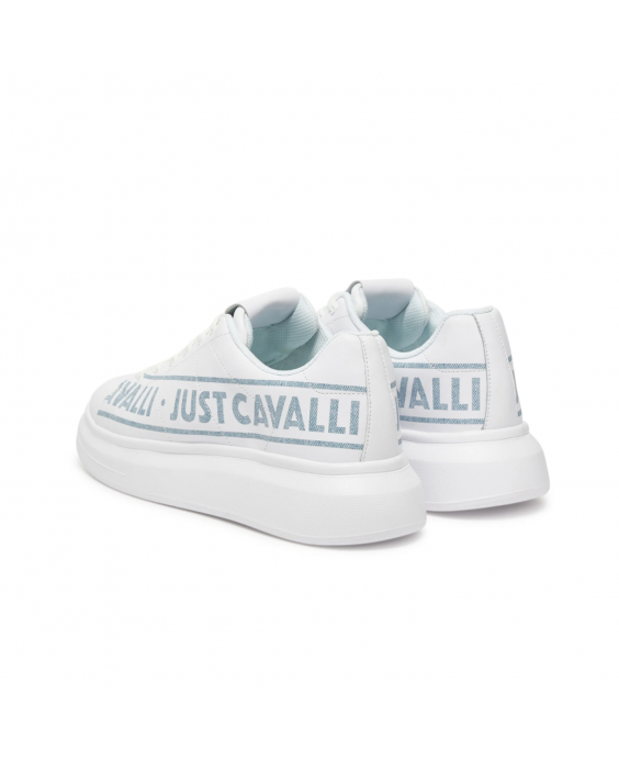 JUST CAVALLI Sneakers Uomo Bianco 78QA3SBC - ZPA95 003