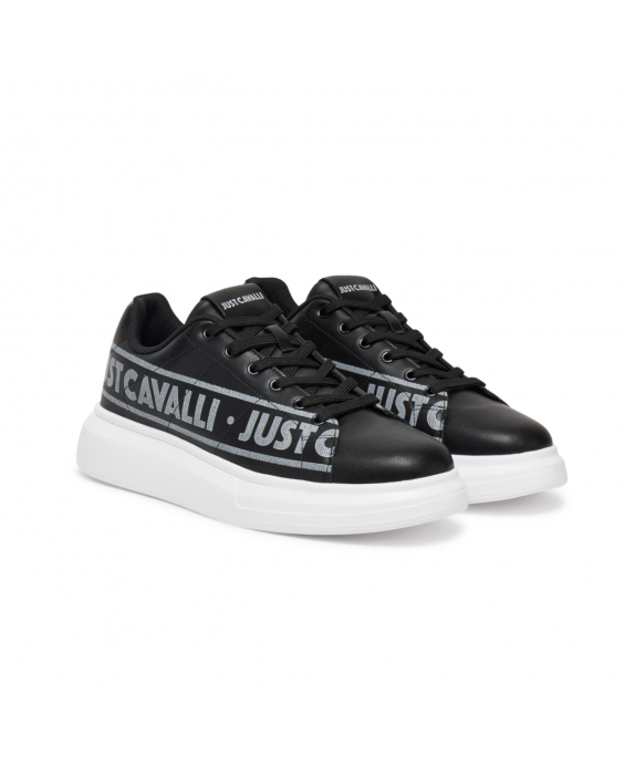 JUST CAVALLI Sneakers Uomo Nero 78QA3SBC - ZPA95 899