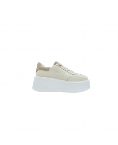 4US PACIOTTI Sneakers Platform Donna Beige 4BV193