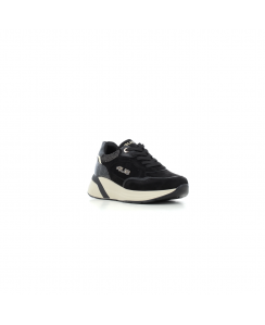 4US PACIOTTI Sneakers con zeppa Donna Nero 4BX272