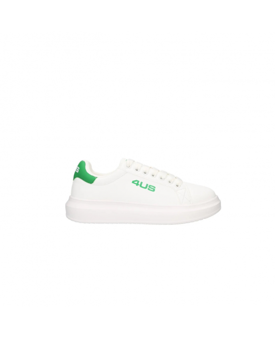 4US PACIOTTI Sneakers Adam Uomo Bianco Verde ADAM 100 - 03 4US PACIOTTI Sneakers Adam Uomo Bianco Verde ADAM 100 - 03