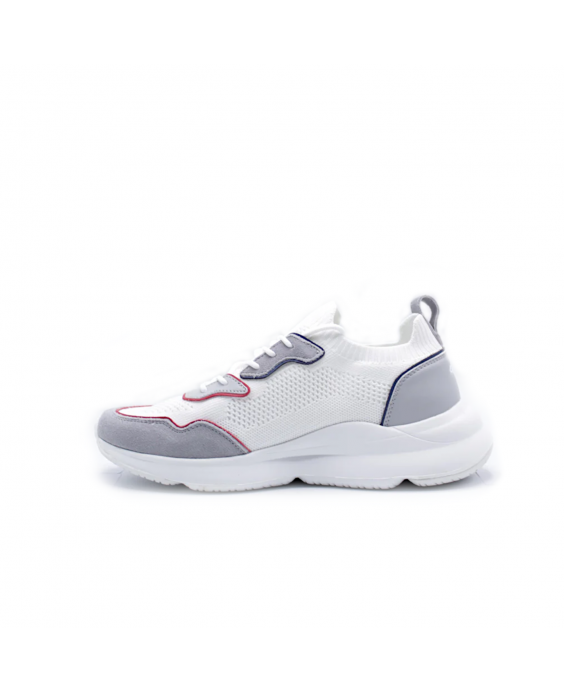 4US PACIOTTI Sneakers Goffrede Uomo Bianco Grigio GOFFREDE01 4US PACIOTTI Sneakers Goffrede Uomo Bianco Grigio GOFFREDE01