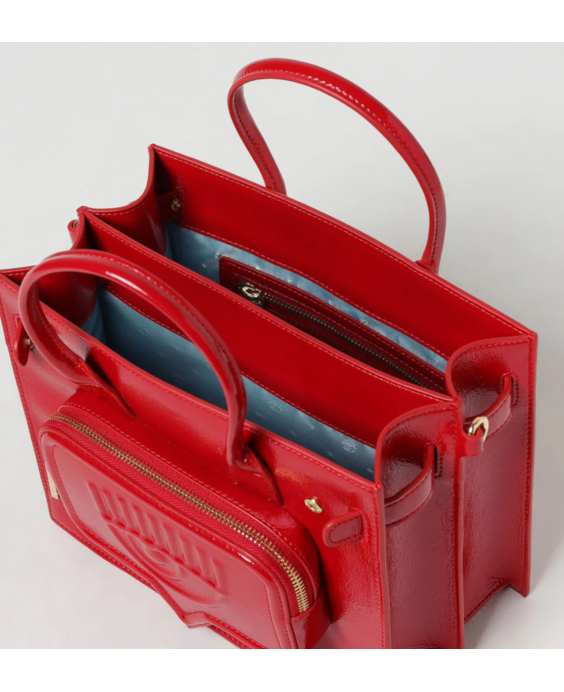CHIARA FERRAGNI Woman Red Eyelike Pocket handbag 75SB4BF7 - ZS954 515