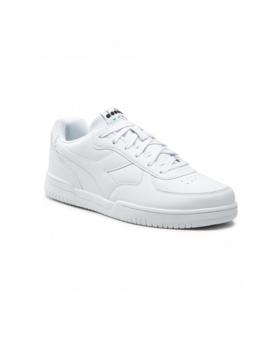 DIADORA Man White Raptor low Sneakers 101.177704 01 C0657