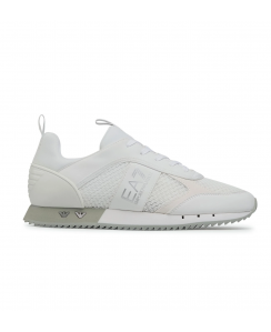 EA7 EMPORIO ARMANI Man White Silver Sneakers X8X027 XK050 00175