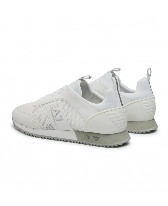 EA7 EMPORIO ARMANI Sneakers Uomo Bianco Argento X8X027 XK050 00175