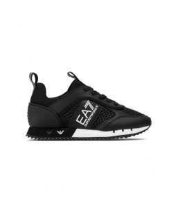 EA7 EMPORIO ARMANI Man Black White Sneakers X8X027 XK050 A120