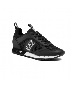 EA7 EMPORIO ARMANI Sneakers Uomo Nero Bianco X8X027 XK050 A120