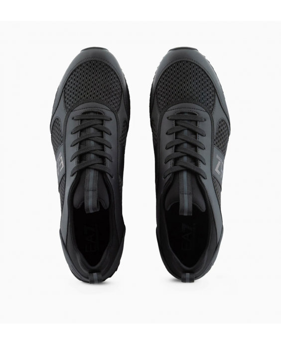 EA7 EMPORIO ARMANI Man Black Sneakers X8X027 XK050 S858