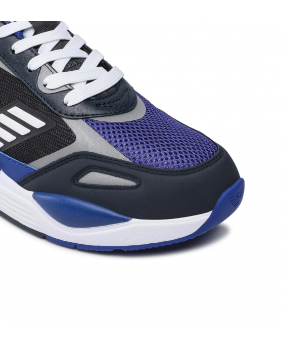 EA7 EMPORIO ARMANI Man Blue Sneakers X8X070 XK165 Q242