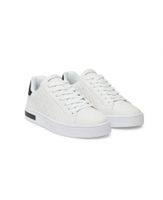 ARMANI EXCHANGE Sneakers Uomo Bianco Nero XM000140AF11916 - M0028