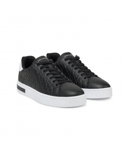 ARMANI EXCHANGE Sneakers Uomo Nero Bianco XM000140AF11916 - MC011