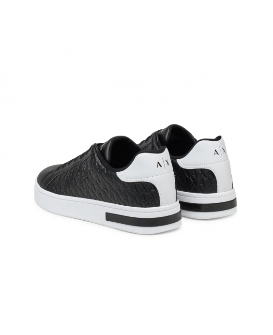 ARMANI EXCHANGE Sneakers Uomo Nero Bianco XM000140AF11916 - MC011