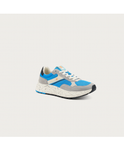 FRAU Sneakers Cross Hybrid Mesh Uomo Grigio Azzurro X003