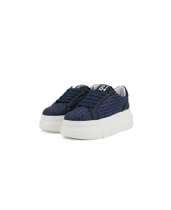 GIO+ Sneakers Aria50 Donna Jeans ARIA50C_COMBI JEANS INTRECCIO