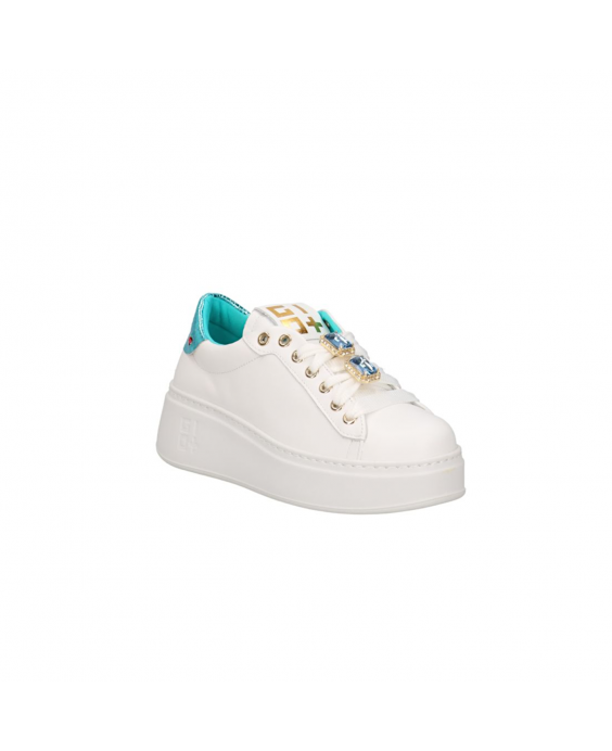GIO+ Sneakers Pia252 Donna Bianco Turchese PIA252A-COMBI TURCHESE TARTA GIO+ Sneakers Pia252 Donna Bianco Turchese PIA252A-COMBI TURCHESE TARTA