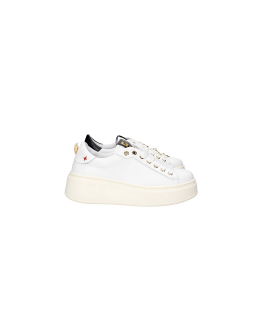 GIO+ Sneakers Pia254 Donna Bianco Nero PIA254A_COMBI WHITE-BLACK