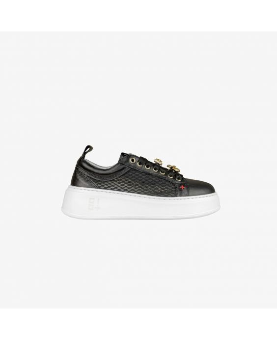 GIO+ Sneakers Pia342 Donna Nero PIA342B_COMBI BLACK