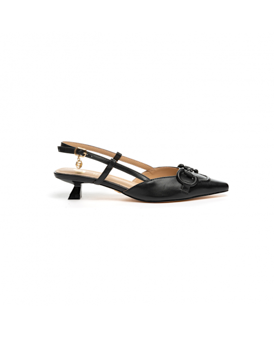 GOLD&GOLD Chanel con fibbia Donna Nero A24GY386NE