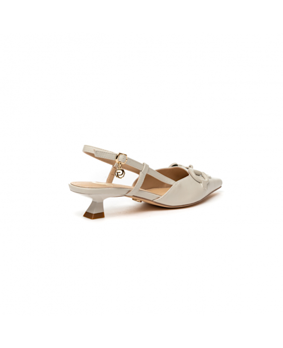 GOLD&GOLD Chanel con fibbia Donna Bianco A24GY386OFFW